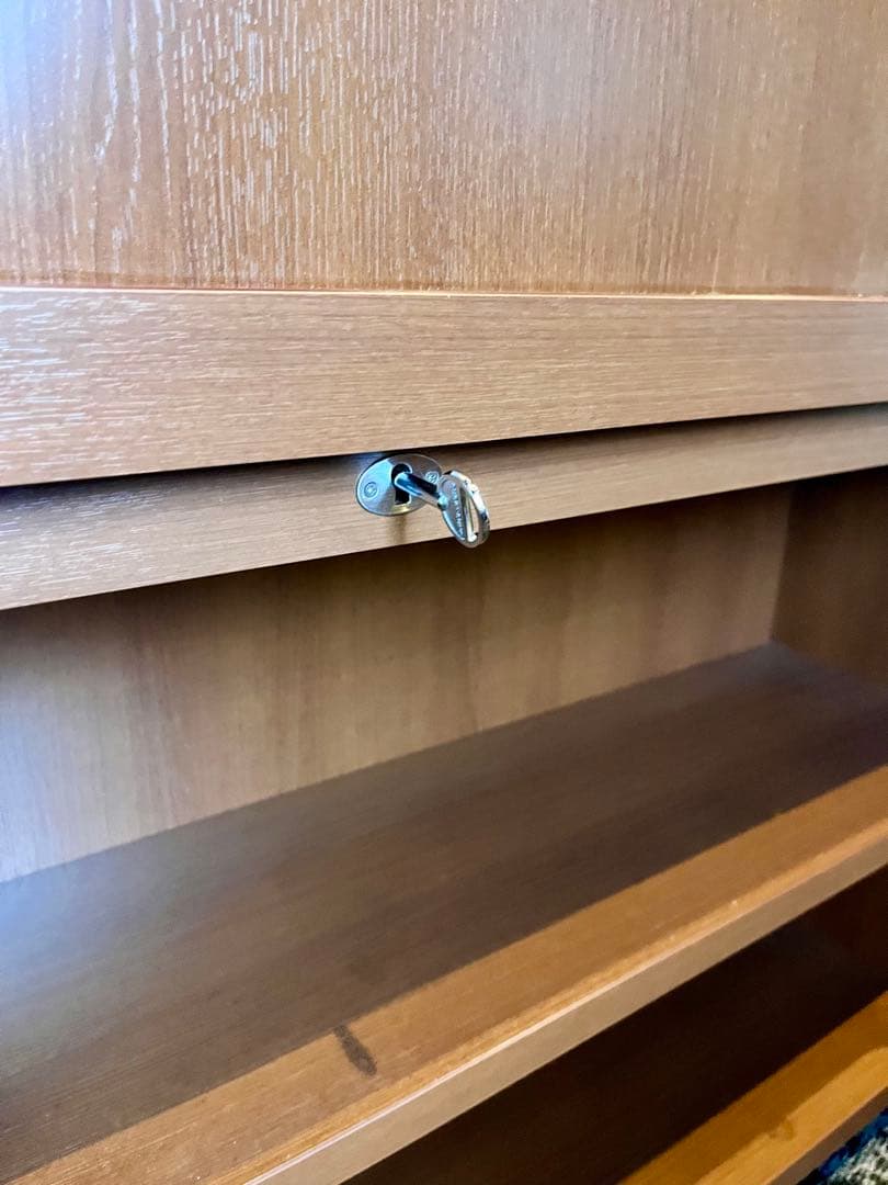 ★☆ スライド式 ガラスショーケース 鍵付 ☆★