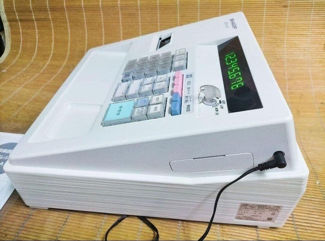 シャープレジスター　XE-A147　PC連携売上管理フル設定無料　741147