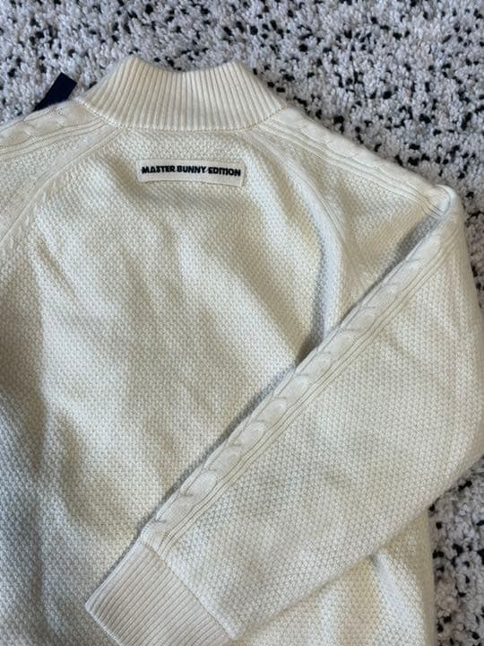 【美品】マスターバニー レディース セーター サイズ0 オフホワイト
