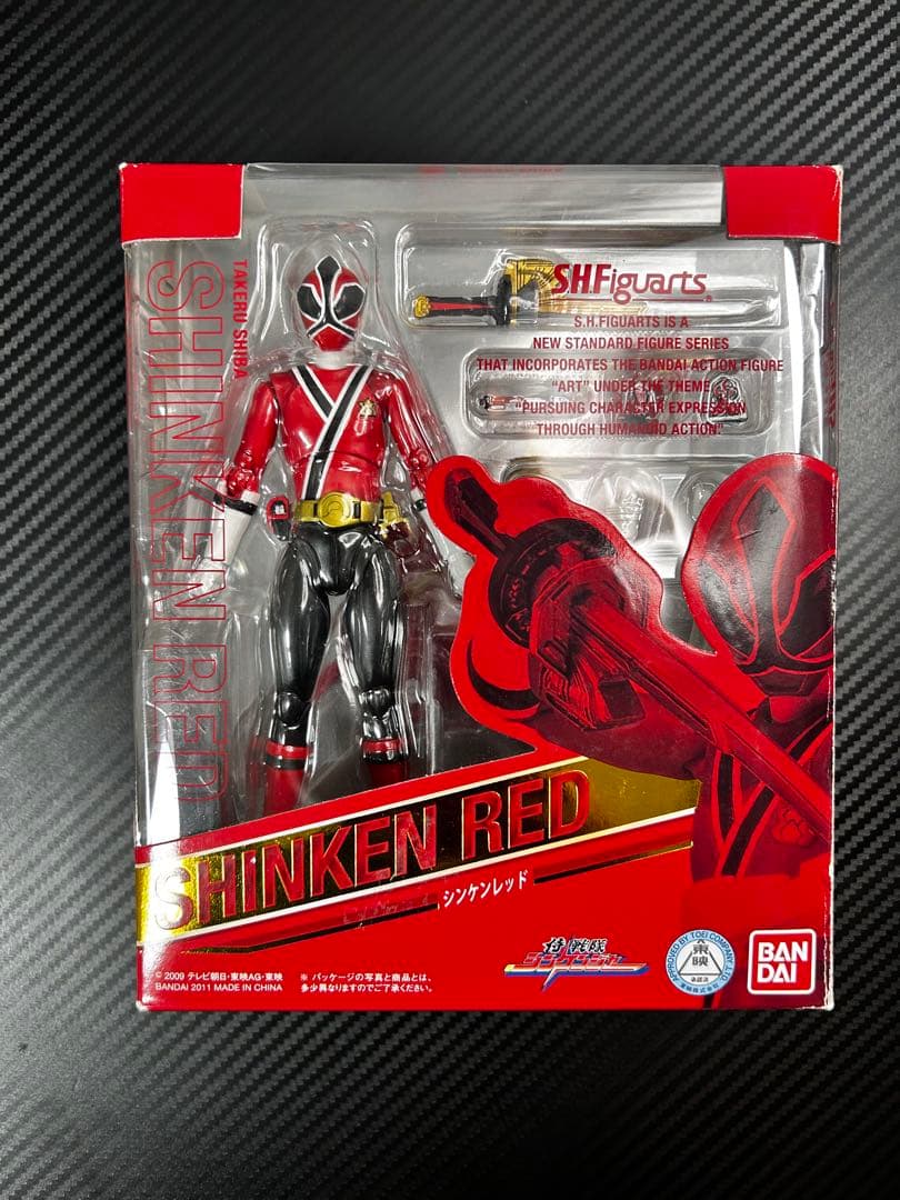 侍戦隊シンケンジャー S.H.Figuarts フィギュア シンケンレッド