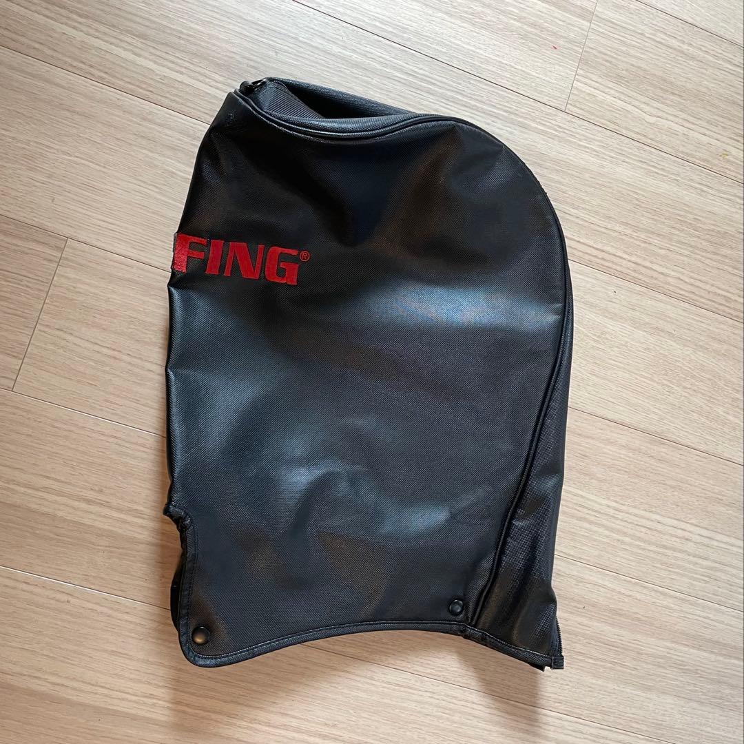 BRIEFING ゴルフキャディバッグ ブラック/レッド