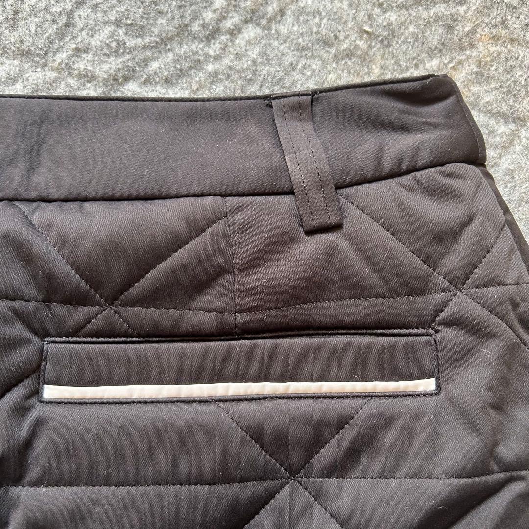 【L★新品未使用】Callaway レディース ゴルフスカート 黒 中綿 防風