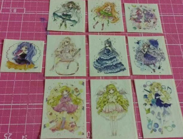 163.人物マステ1ループ切り売り200円