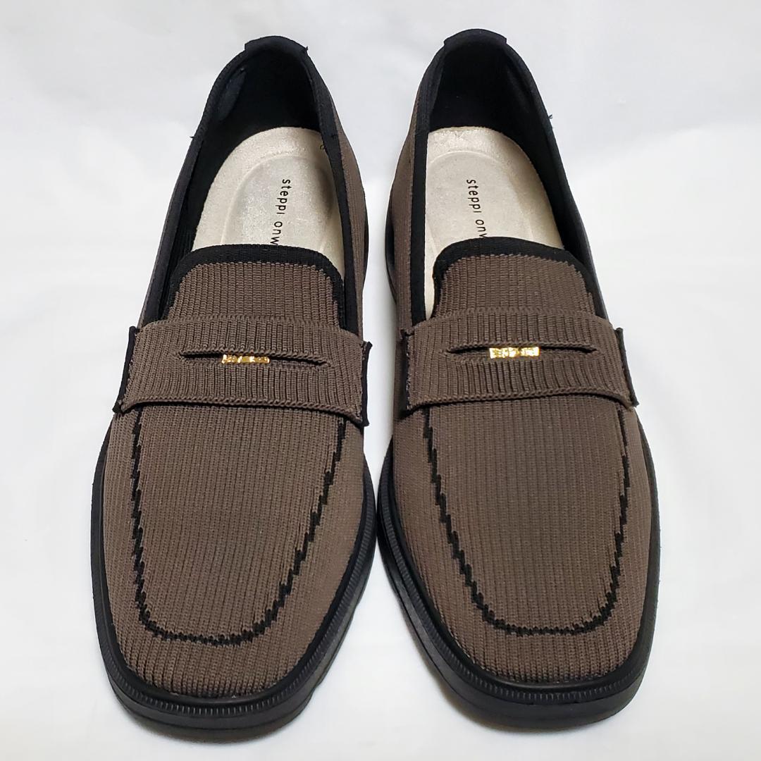 【極美品】ステッピ　オンワード　撥水　洗える　ローファー　25㎝