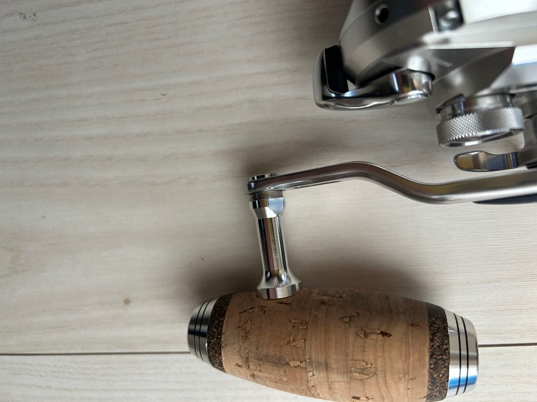 17オシアジガー1501HGハンドルノブコルクカスタム