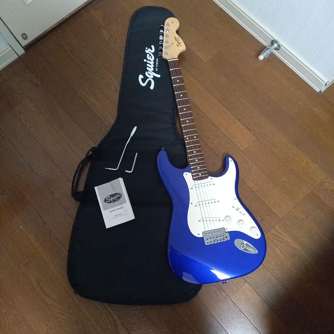『美品』金文字ロゴSquier By Fender Affinity STRAT