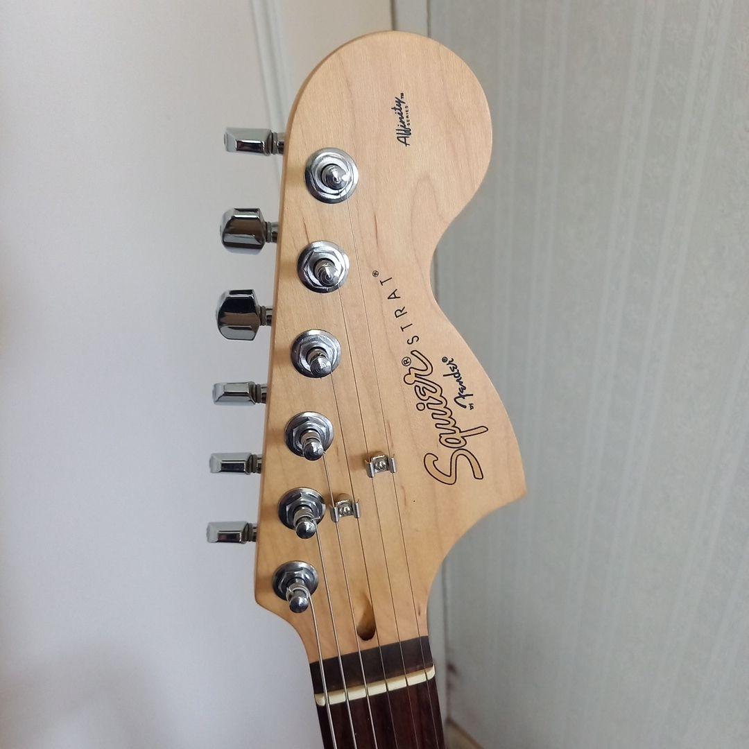 『美品』金文字ロゴSquier By Fender Affinity STRAT