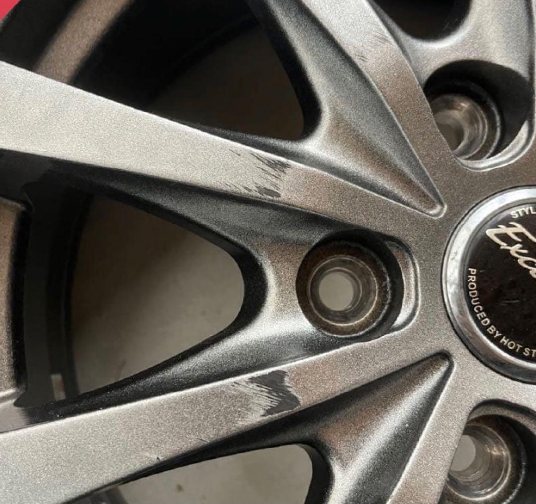 美品Yokohama 15インチ スタッドレスホイールセット4本