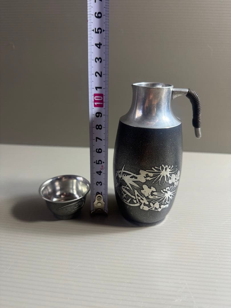 1560 薩摩錫器 本錫　酒器セット