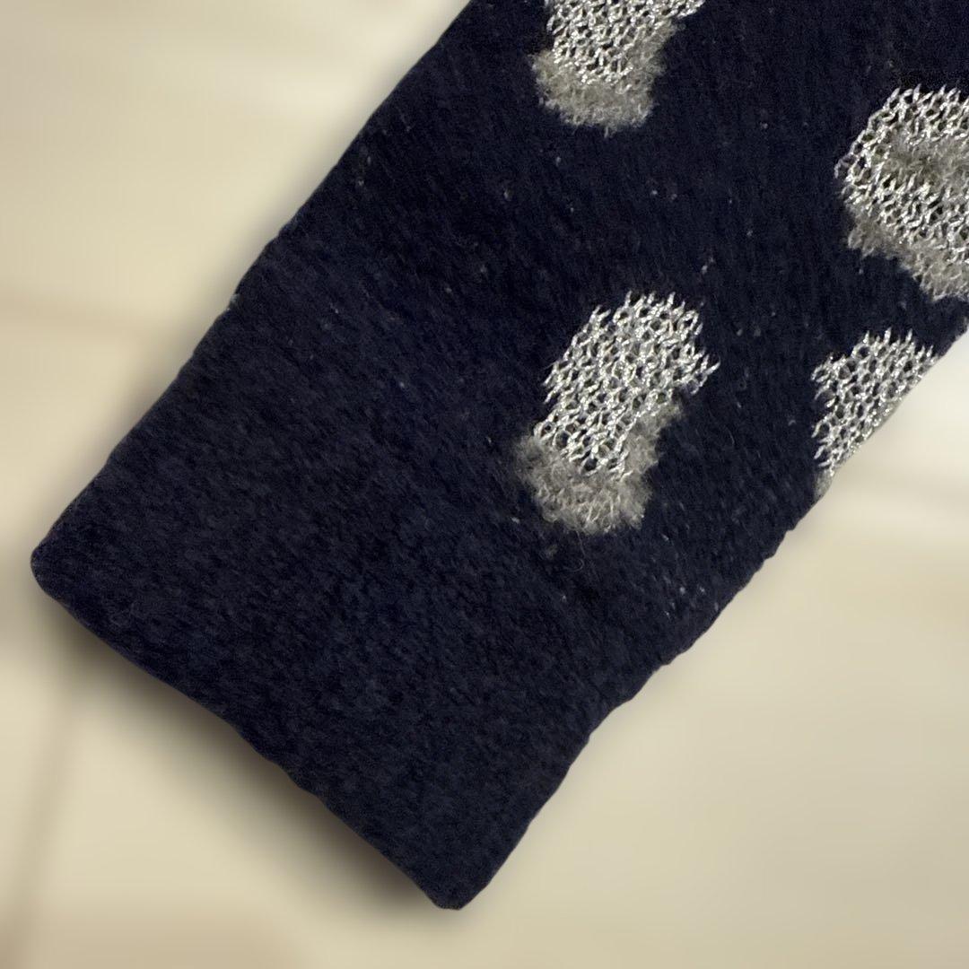 ビームスゴルフ　パープルレーベル　ニットブルゾン　ニットスカート　セット　M