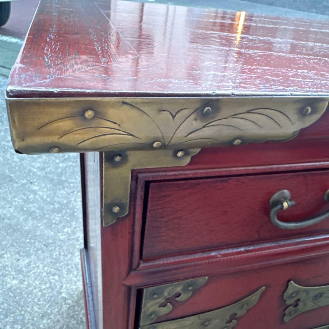 韓国　モリジャン　桐製　ローボード 李朝家具 韓国 和室 アンティーク