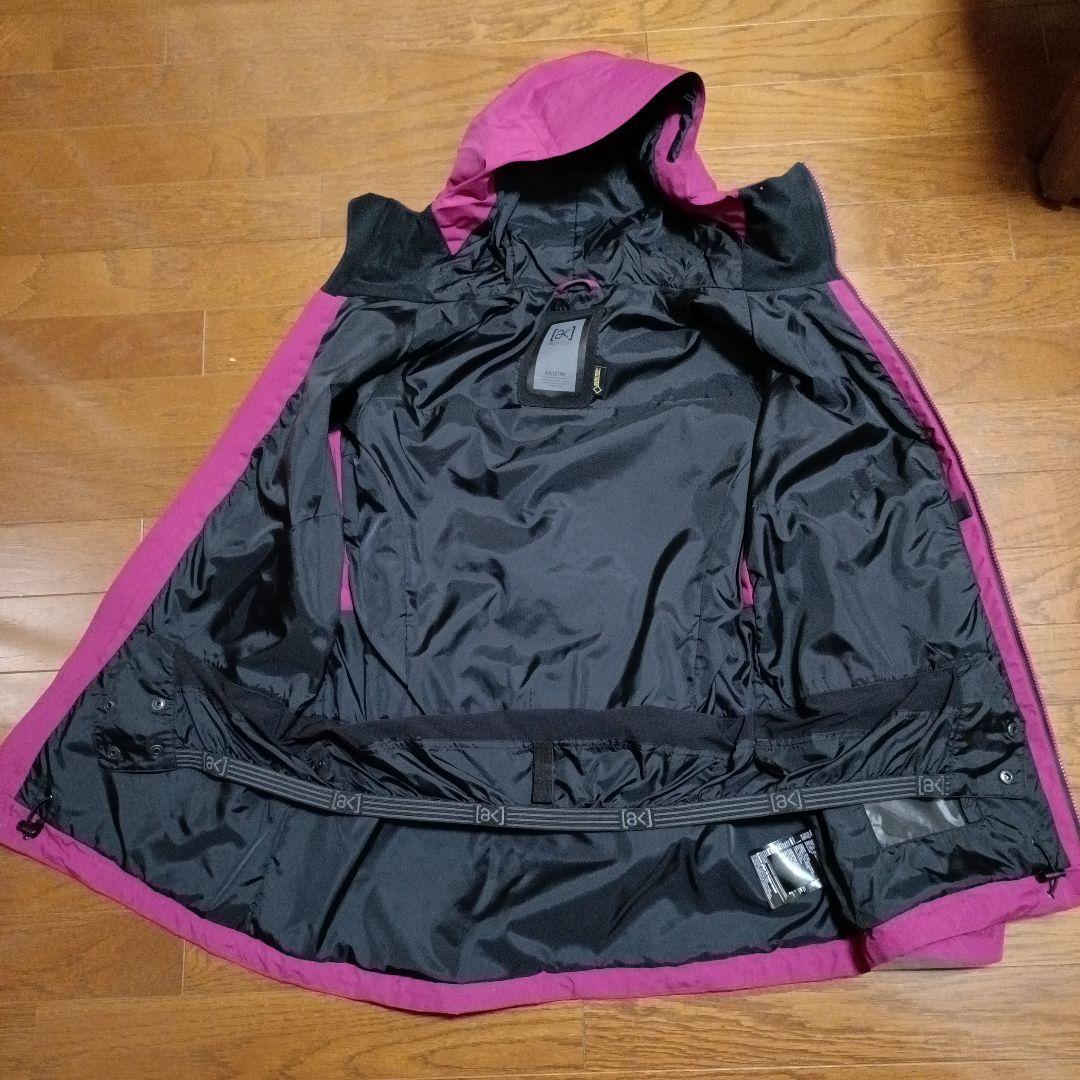 burton ak GORE-TEX スノボウェア ジャケット 赤紫　M