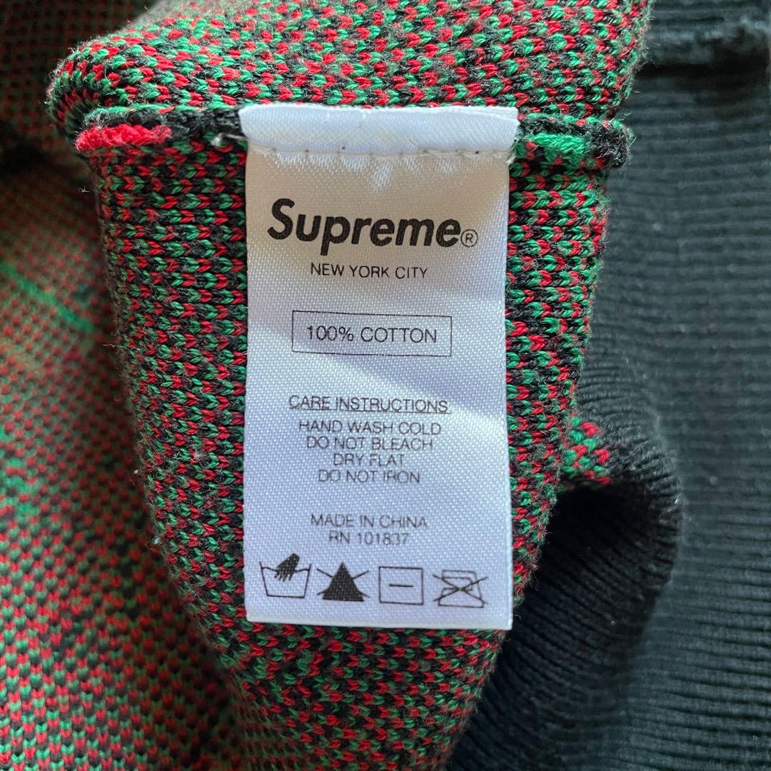 (*〜様 Supreme cherry sweater ブラック