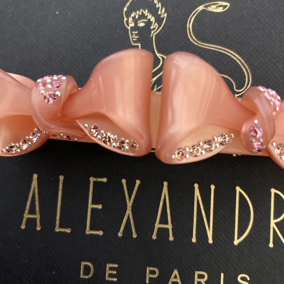 アレクサンドルドゥパリ　バレッタリボン　 ALEXANDRE DE PARIS