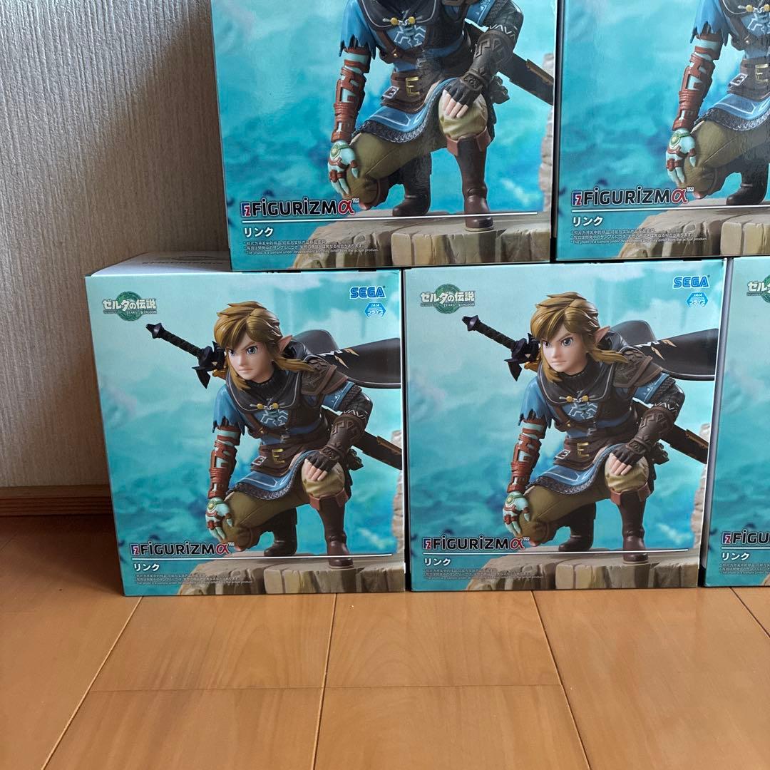 ゼルダの伝説「FiGURiZMα リンク」5体セット未開封品