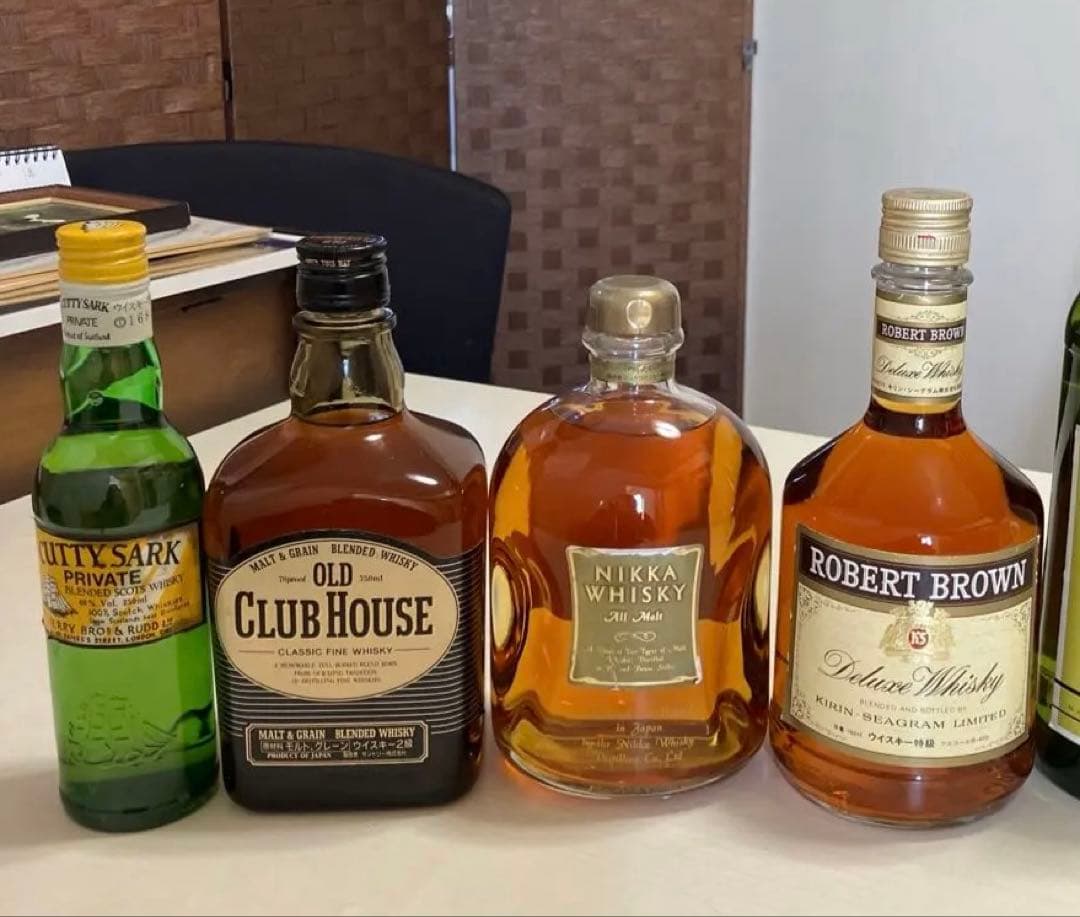 【未開栓】ウィスキー4本セット　ニッカウヰスキー　オールモルト　初代ボトル　他