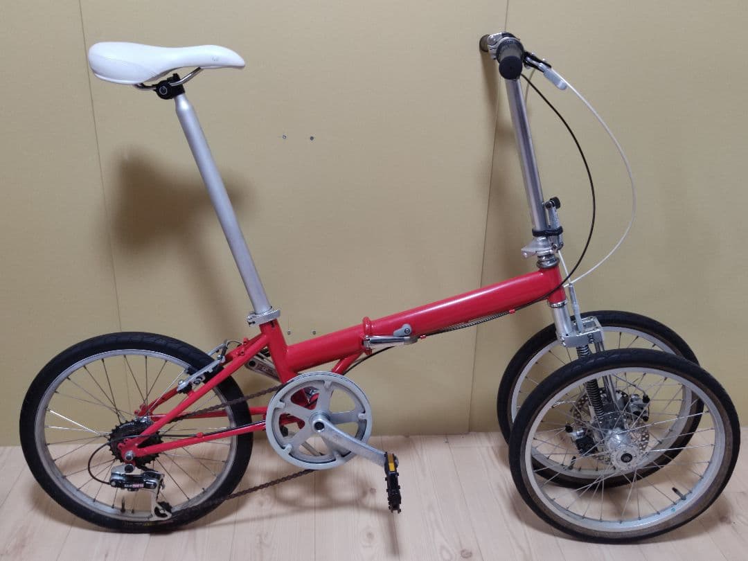 全国送料無料　三輪自転車　折りたたみ　DAHON風　輪行