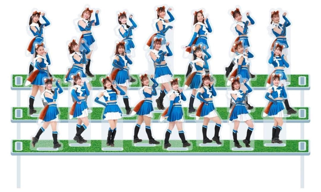 ファイターズガール アクスタ 2023 全員Ver. きつねダンス