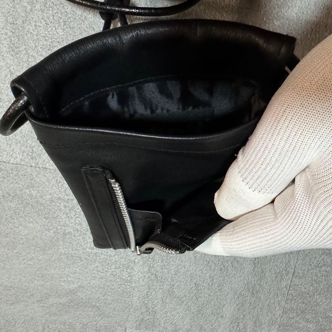 Schott ONE STAR SACOCHE ショット サコッシュ ブラック