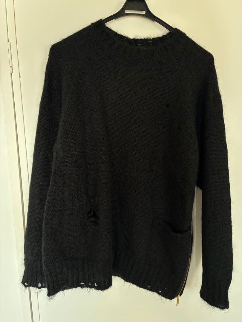 UNDERCOVER モヘアニットブラック　新品　サイズ4