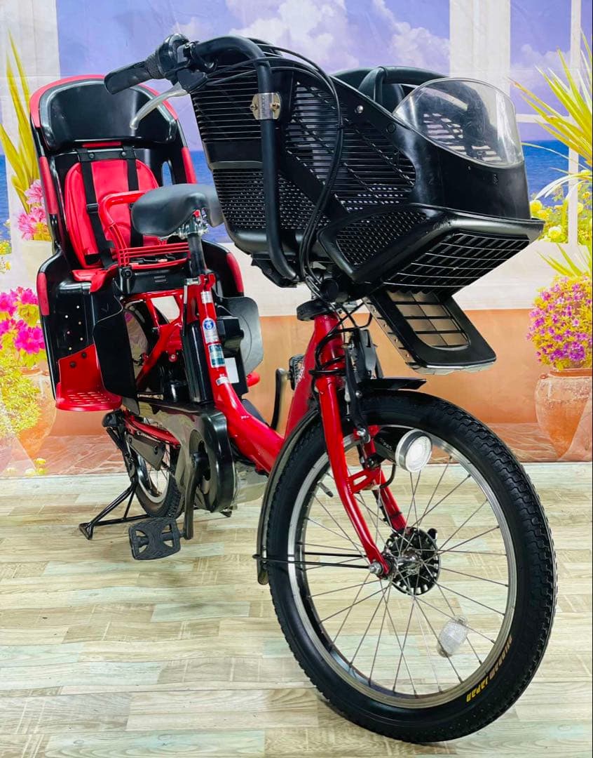 ヤマハパスキス⭐️人気モデル！子供乗せ電動アシスト自転車Y3060