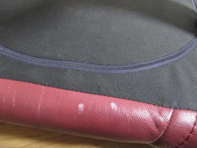 エコーネス　EKORNES　スツール　オットマン　椅子　本革　レザー　レッド系