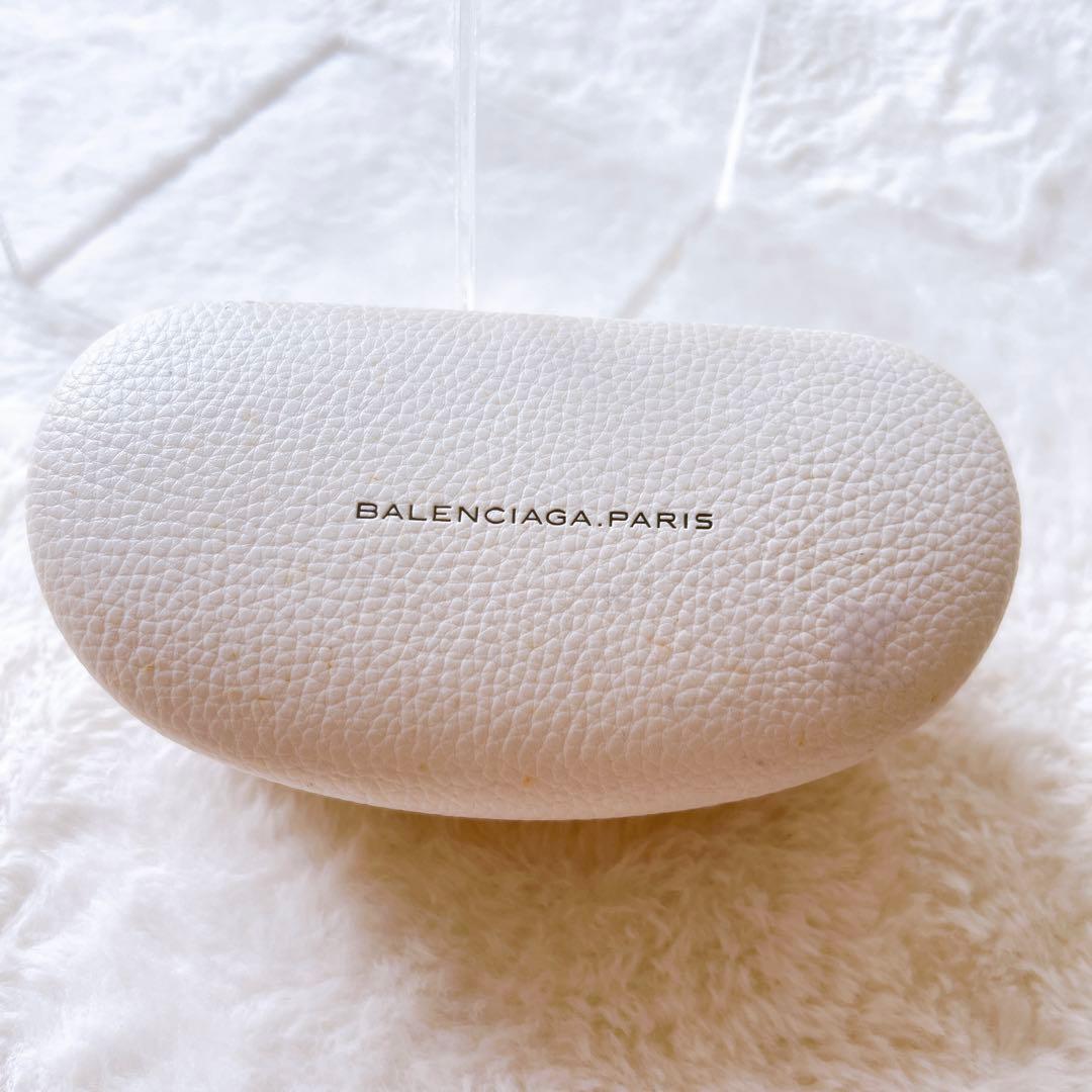 美品BALENCIAGA バレンシアガパープルグラデーションサングラスケース付き