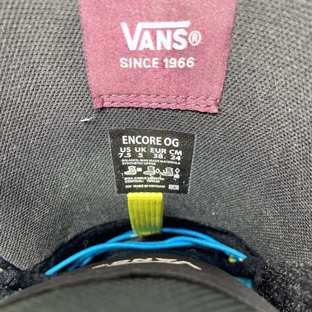 【美品】スノーボード ブーツ「VANS ENCORE OG」24cm レディース