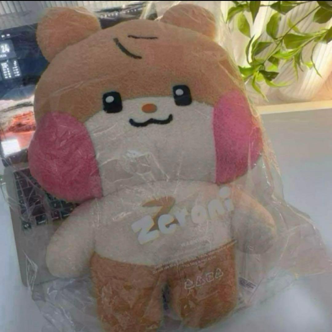 (圧縮なし)zeroni フラット ぬいぐるみ　ハンビン　zb1 ビニニ ゼロニ