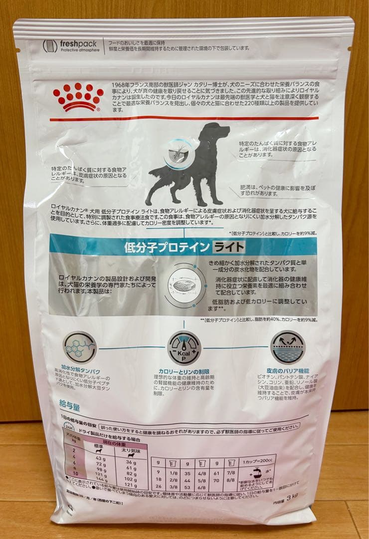  CANIN 低分子プロテイン ライト 3kg