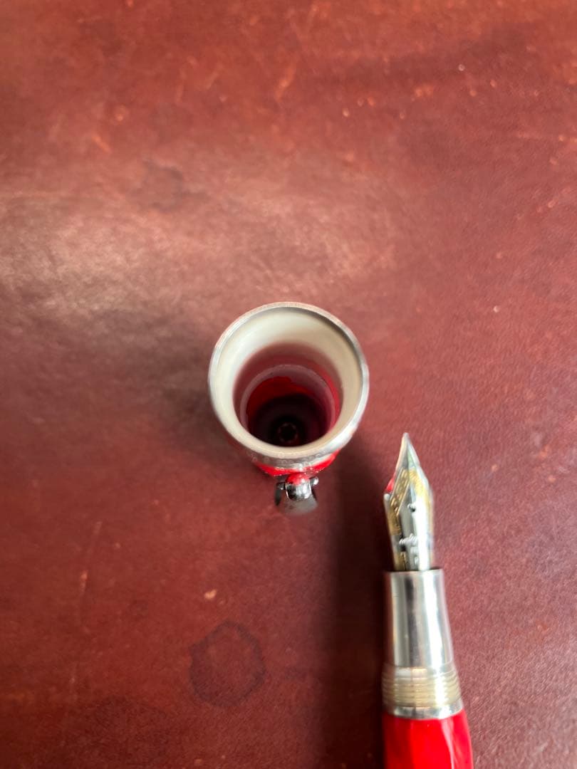 R*O様 モンテグラッパ 万年筆 F字 シンフォニー VTG 廃番 スターリング