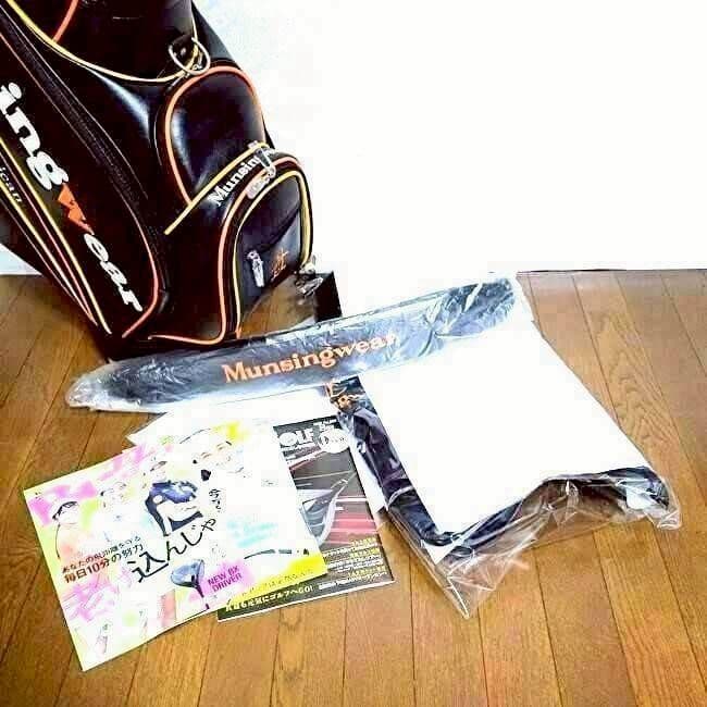 Munsingwear ☆マンシングウェア キャディバック 限定 高級 正規品