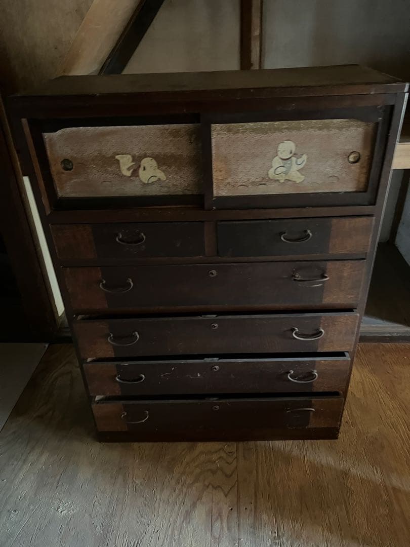 アンティーク家具　タンス