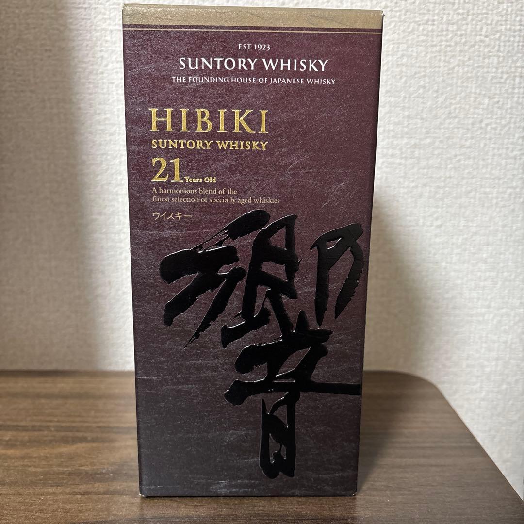 Hibiki 21 Years Old ウイスキー 700ml 空き瓶
