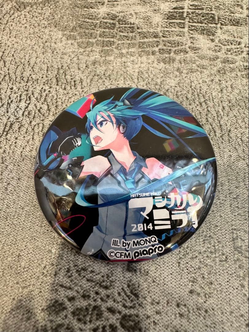 マジカルミライ2014⭐︎初音ミク　缶バッジ