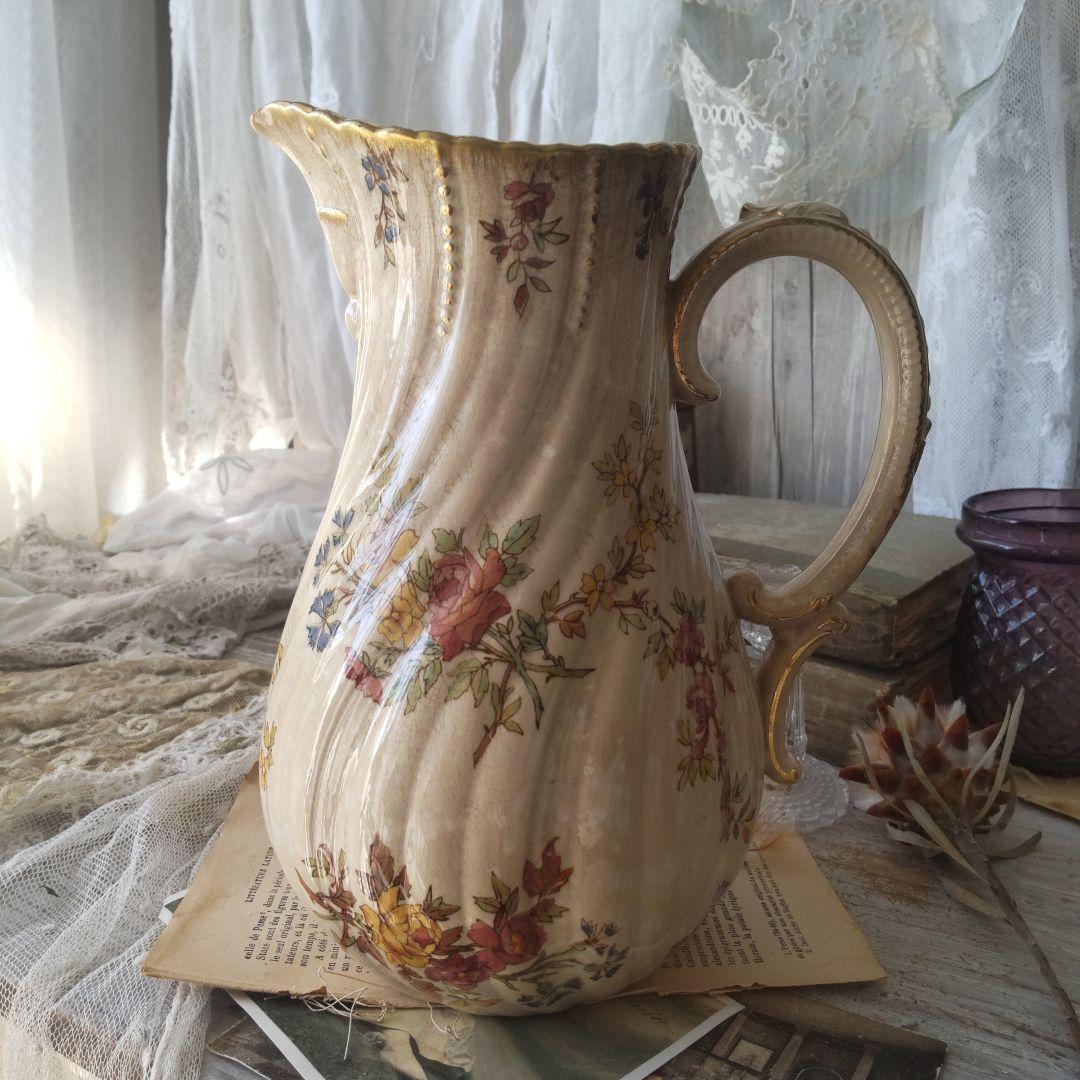 フランス　アンティーク　サルグミンヌ　水差し　ルイ15世　ピシェ ピッチャー