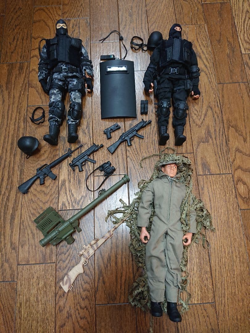 G.I.JOE ／ GI JOE ／ ジーアイジョー ／ ミリタリー 3体セット