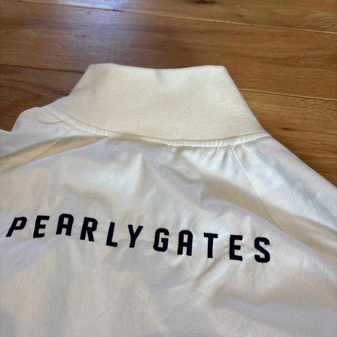 PEARLY GATES★オシャレなビッグロゴ スエードジャケット5★ニコちゃん