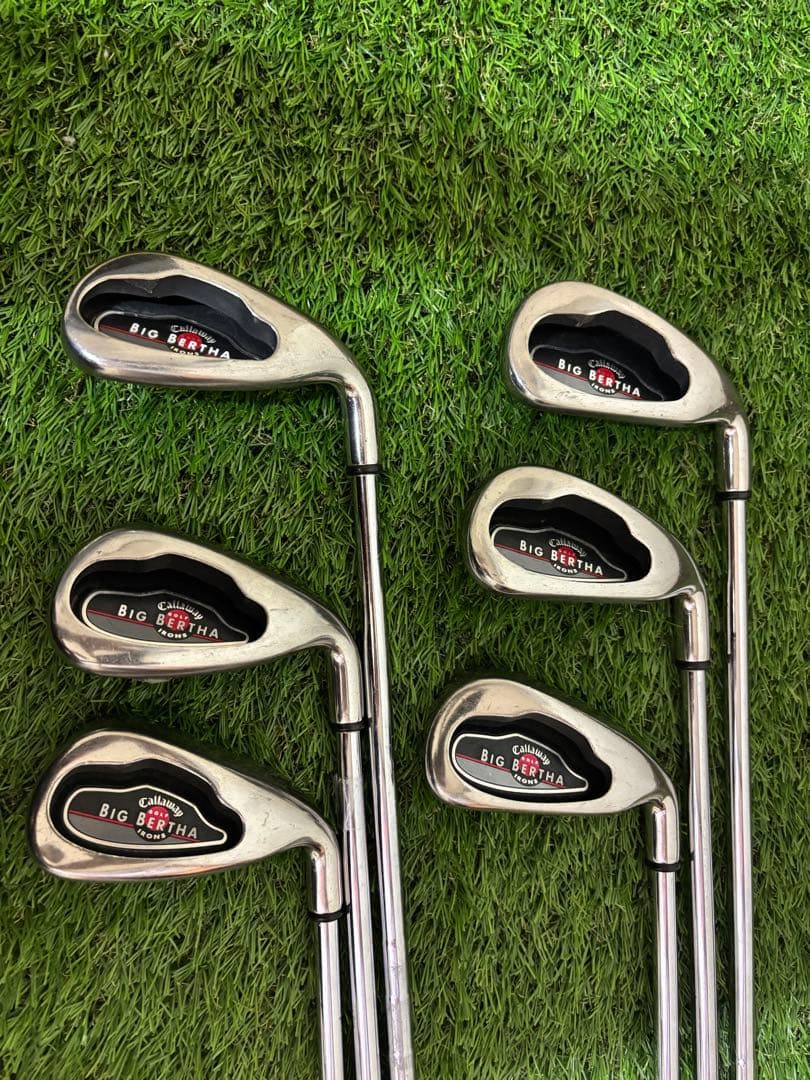 キャロウェイ ビッグバーサ アイアン 6本セット（5-10） フレックスS