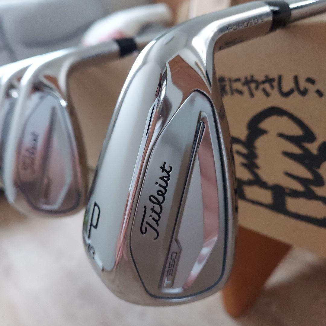 タイトリスト Titleist T350 アイアン 6本セット ほぼ新品！