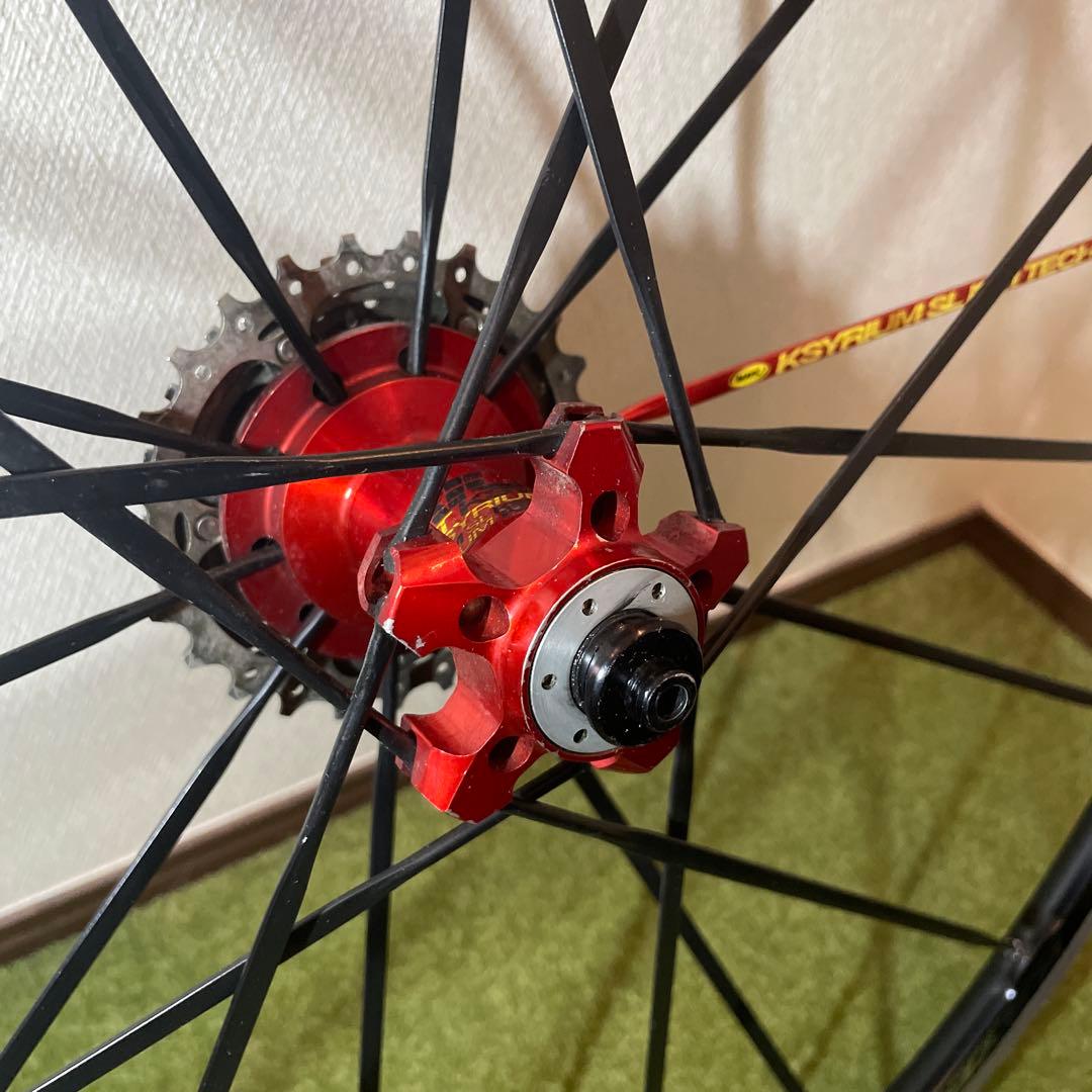 Mavic Ksyrium SL リムブレーキ アルミホイール 前後セット