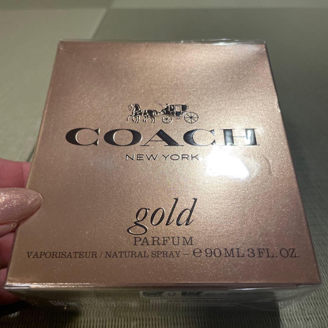 COACH gold PARFUM 90ML 香水