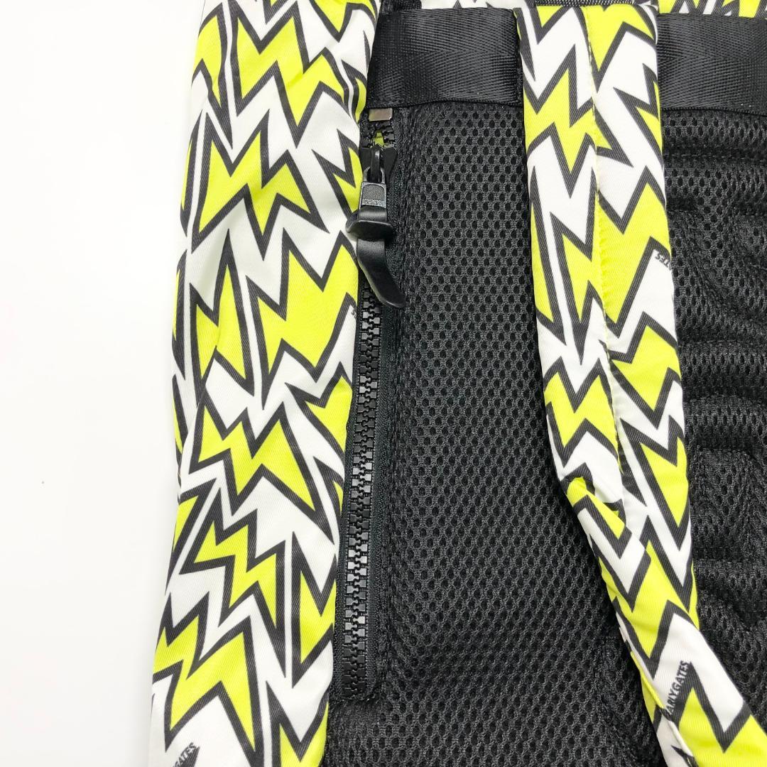 ○★新品未使用　PEARLY GATES　ハードエレキ柄　バックパック　イエロー