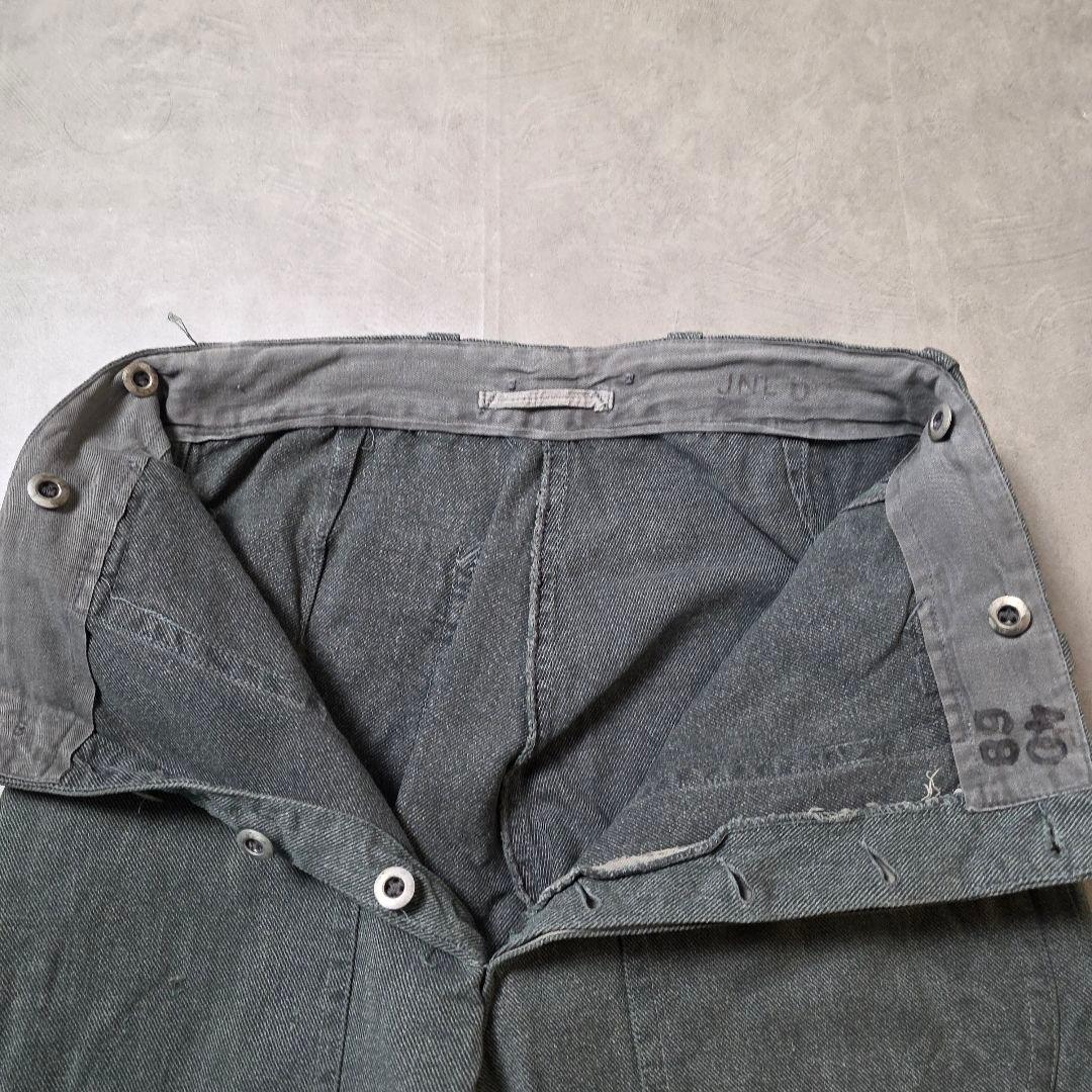 60sVINTAGEスイス軍swissarmyデニムワークパンツ前期ジーンズ