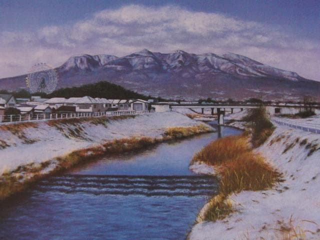 井上司、冬の赤城山（粕川）