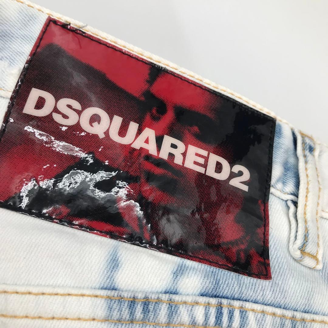 ディースクエアード　デニムパンツ　50　ブリーチ