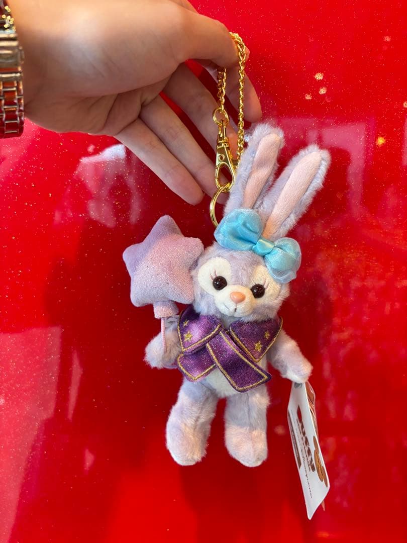 香港　香港ディズニー　ステラ・ルー　ステラルー　ストラップ　風船