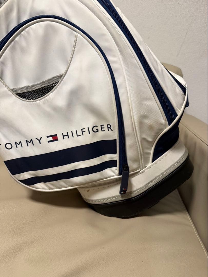 【送料込み】廃盤希少品　トミーヒルフィガー　スタンド式ゴルフバッグ