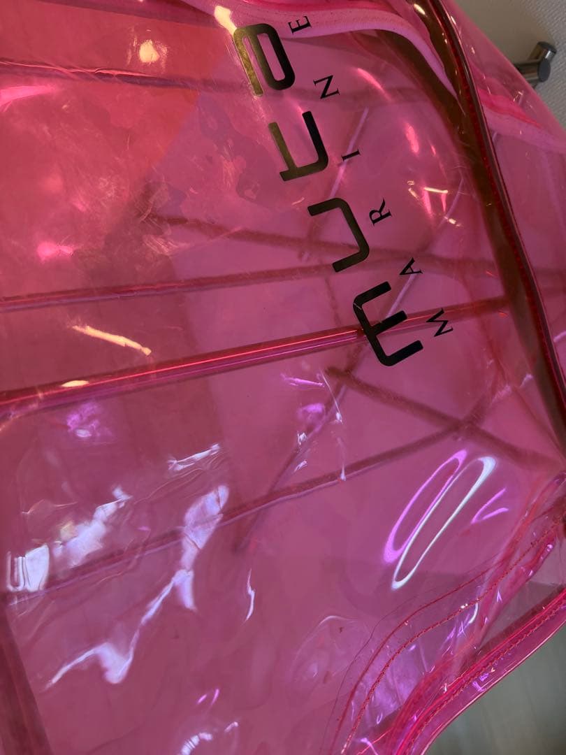 Muta marine ゴルフバッグ 328 クリアピンク エナメル