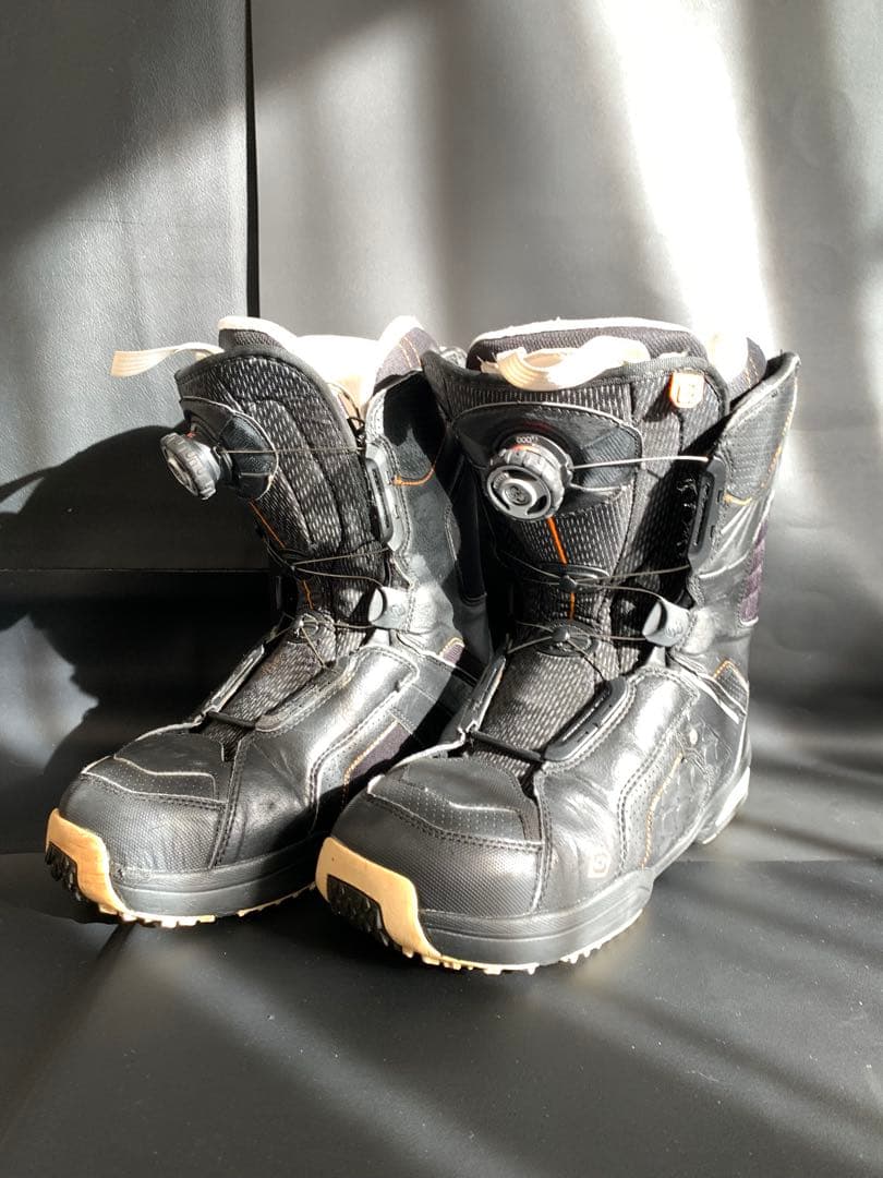 SALOMON スノーボードBOAブーツ ブラック 26.5cm